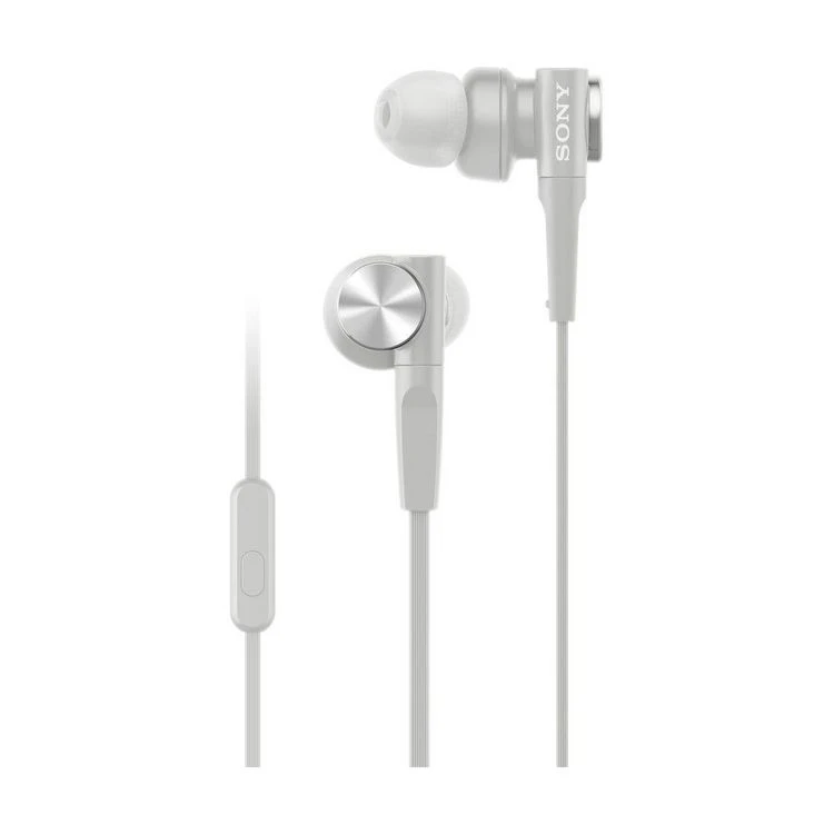 SONY Ecouteurs MDRXB55 Blanc Extra Bass 1 SONY Ecouteurs MDRXB55 Blanc Extra Bass