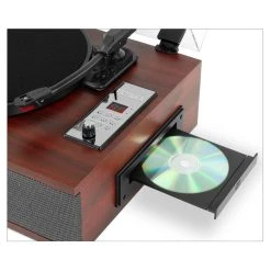 VICTROLA Platine Vinyle VTA-60 - Coloris Bois/gris -PANASONIC shop B2CD 1125