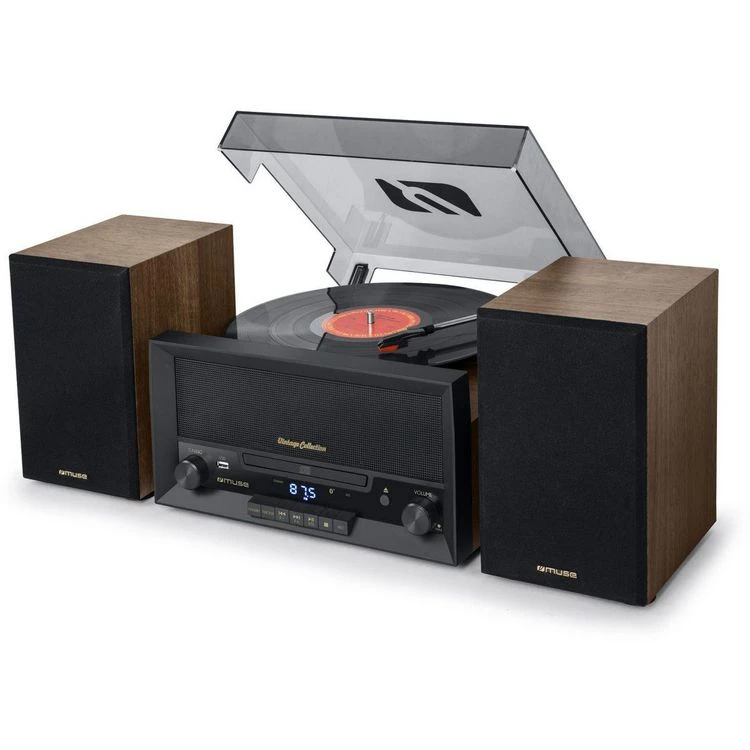 Muse Platine Vinyle MT-120 BT Bois 2 Muse Platine Vinyle MT-120 BT Bois – Image 2