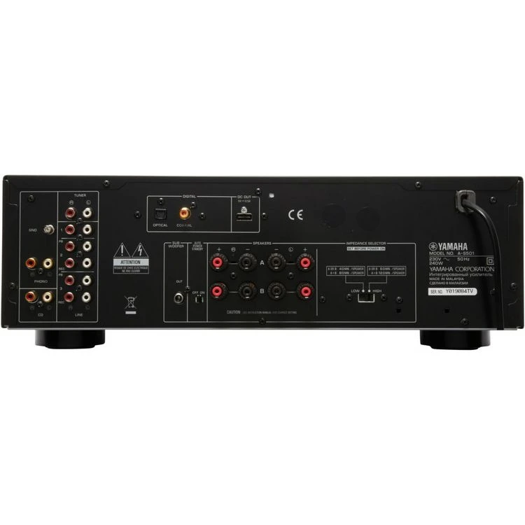 Yamaha Amplificateur HiFi AS501 NOIR 2 Yamaha Amplificateur HiFi AS501 NOIR – Image 2