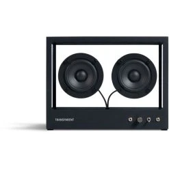 TRANSPARENT Enceinte Résidentielle Speaker Small Noire