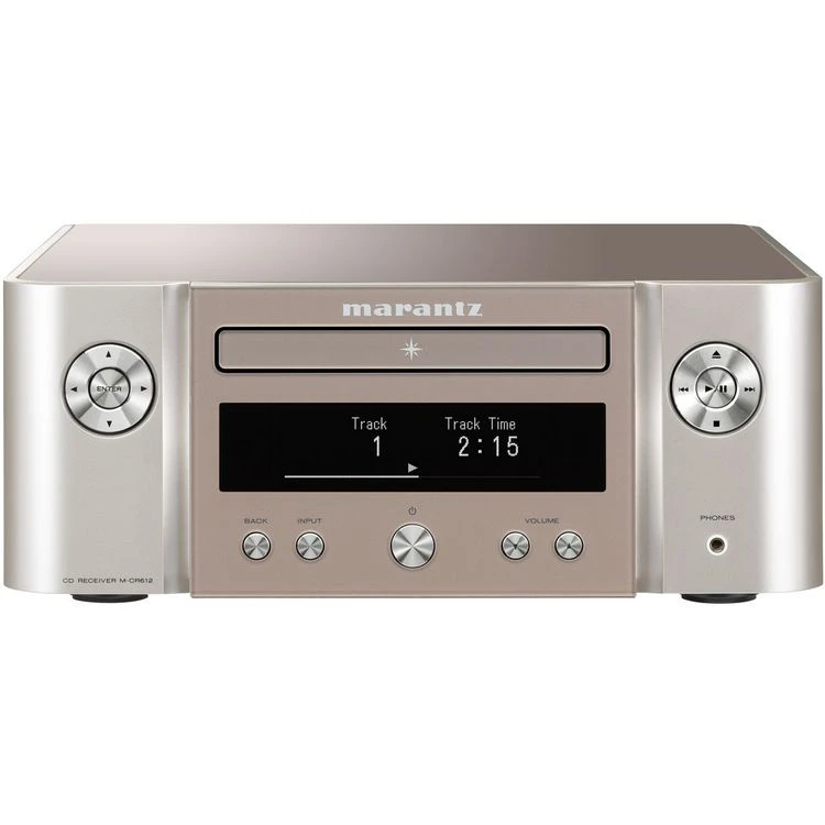 Marantz Amplificateur HiFi CD Melody X MCR612 Argent 1 Marantz Amplificateur HiFi CD Melody X MCR612 Argent