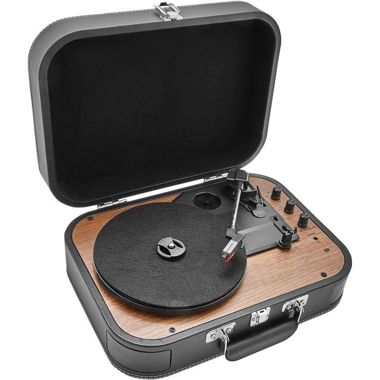 ESSENTIEL B Platine Vinyle TT-B300BT Noir 1 ESSENTIEL B Platine Vinyle TT-B300BT Noir