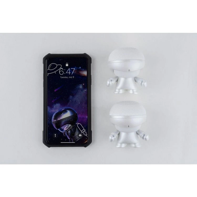 XOOPAR Enceinte Portable Mini Xboy RCS Blanc Metal 2 XOOPAR Enceinte Portable Mini Xboy RCS Blanc Metal – Image 2