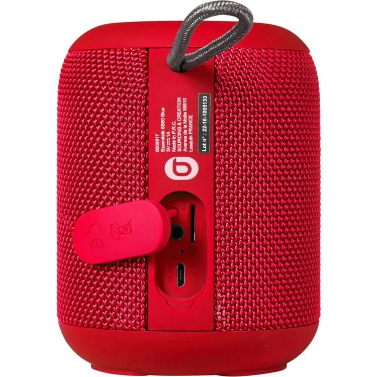 ESSENTIEL B Enceinte Portable SB60 Rouge 2 ESSENTIEL B Enceinte Portable SB60 Rouge – Image 2