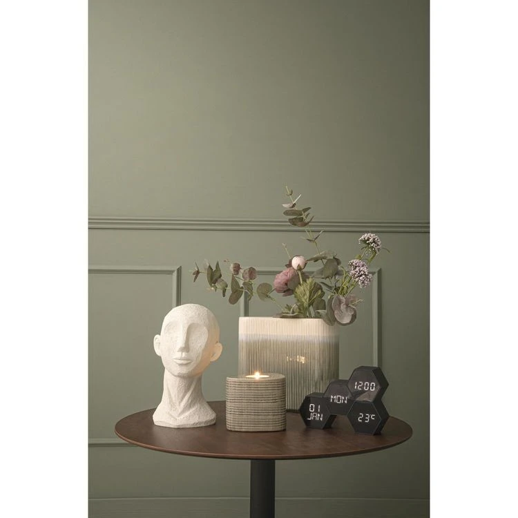 Karlsson Réveil Six 4 Facettes Hexagonale - Noir 3 Karlsson Réveil Six 4 Facettes Hexagonale - Noir – Image 3