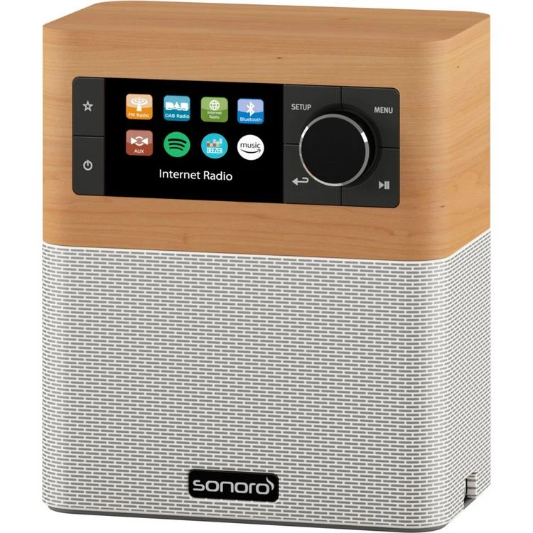 SONORO Radio Réveil Stream Erable 5 SONORO Radio Réveil Stream Erable – Image 5