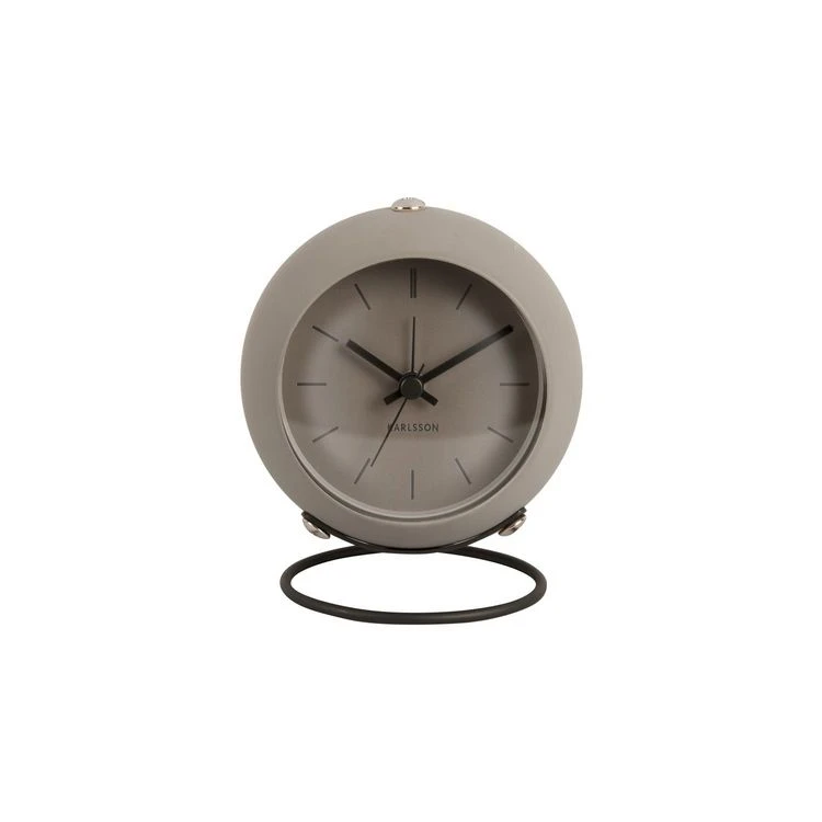 Karlsson Réveil Nirvana Globe - Gris Foncé 1 Karlsson Réveil Nirvana Globe - Gris Foncé