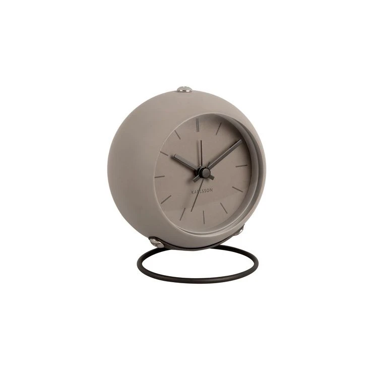 Karlsson Réveil Nirvana Globe - Gris Foncé 2 Karlsson Réveil Nirvana Globe - Gris Foncé – Image 2