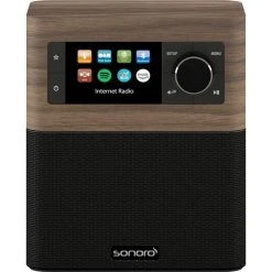 SONORO Radio Réveil Stream Noyer