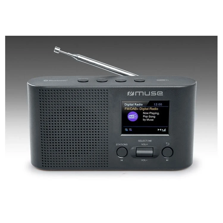 MUSE Radio Portable Numérique - Gris - M-112 DBT 2 MUSE Radio Portable Numérique - Gris - M-112 DBT – Image 2