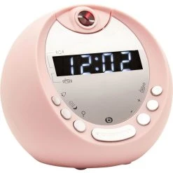 ESSENTIEL B Radio Réveil RRVP-100 Rose
