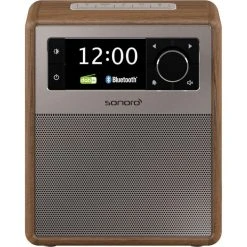 SONORO Radio Réveil EASY Noyer