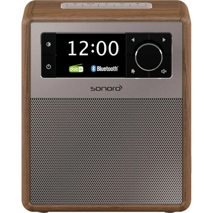 SONORO Radio Réveil EASY Noyer 1 SONORO Radio Réveil EASY Noyer
