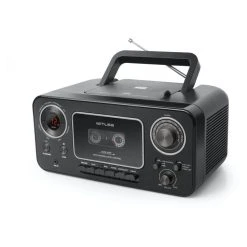 MUSE Radio CD Enregistreur De Cassette - Noir- M-182 RDC