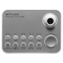 MUSE Radio-réveil Avec Projection De L'heure - Blanc - M-178 PW -PANASONIC shop B2CD 2516