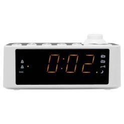 MUSE Radio-réveil Avec Projection De L'heure - Blanc - M-178 PW -PANASONIC shop B2CD 2518