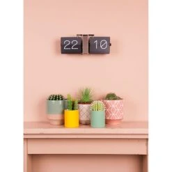 Karlsson Horloge à Poser Design Vintage No Case - Noir -PANASONIC shop B2CD 2539