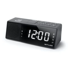 MUSE Radio Réveil Bluetooth - Noir - M-172 BT