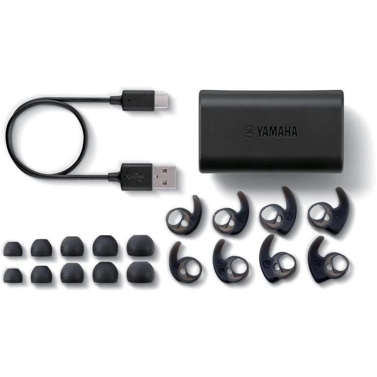 Yamaha Ecouteurs TW-ES5A Noir 2 Yamaha Ecouteurs TW-ES5A Noir – Image 2