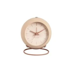 Karlsson Réveil Nirvana Globe - Beige Sable