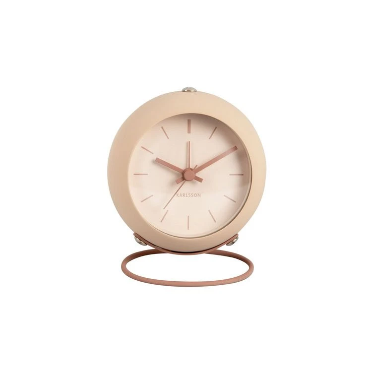 Karlsson Réveil Nirvana Globe - Beige Sable 1 Karlsson Réveil Nirvana Globe - Beige Sable