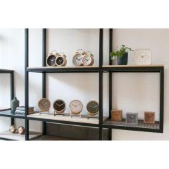 Karlsson Horloge Réveil Scandinave En Liège Franky - Marron 5 Karlsson Horloge Réveil Scandinave En Liège Franky - Marron -PANASONIC shop B2CD 2727