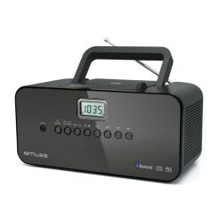 MUSE Radio CD Portable Bluetooth - Noir - M-22 BT