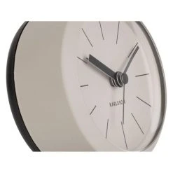Karlsson Réveil Button En Métal - Gris -PANASONIC shop B2CD 2772