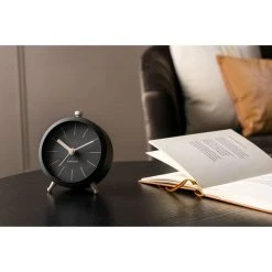 Karlsson Réveil Button En Métal - Noir 7 Karlsson Réveil Button En Métal - Noir -PANASONIC shop B2CD 2790