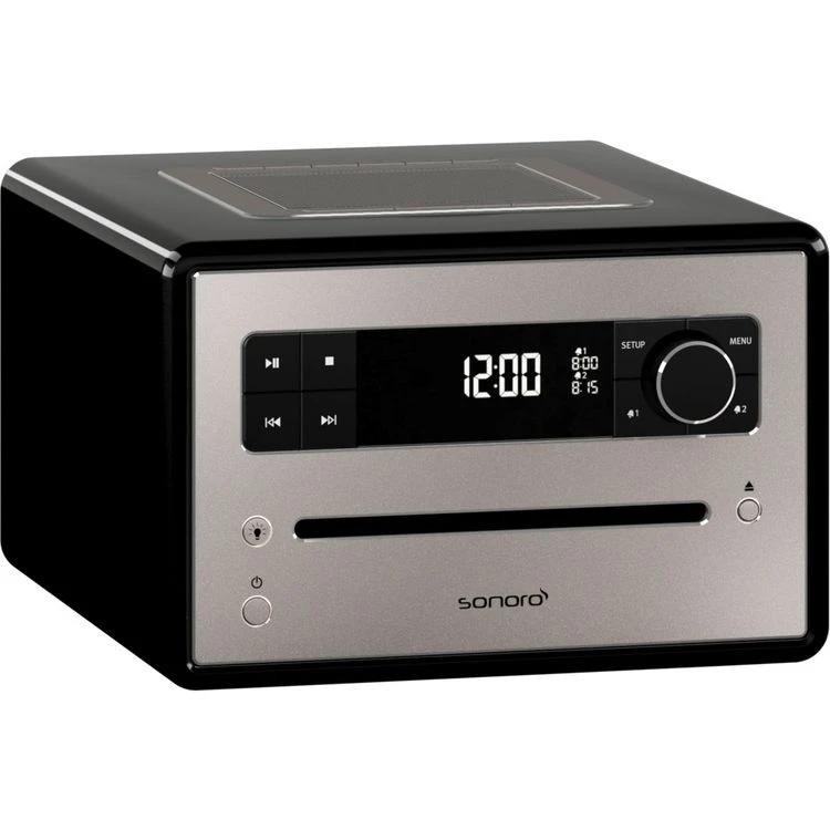 SONORO Chaîne HiFi Qubo Noir 5 SONORO Chaîne HiFi Qubo Noir – Image 5