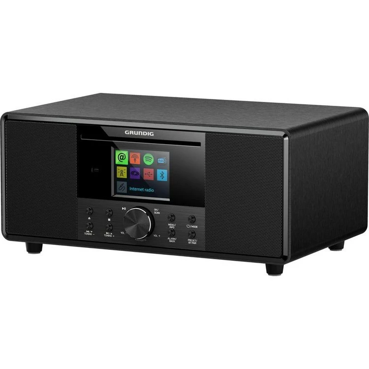Grundig Chaîne HiFi DTR7000 Noir 2 Grundig Chaîne HiFi DTR7000 Noir – Image 2