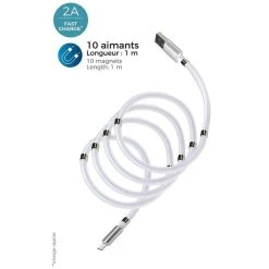 Be Mix Câble Magnétique Charge Rapide Et Synchronisation USB Type C -PANASONIC shop B2CD 298
