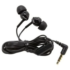 SONY Ecouteurs MDR-EX110AP - Noir -PANASONIC shop B2CD 336