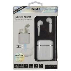 Paris Prix Écouteurs Sans Fils Earbox Power 17cm Blanc -PANASONIC shop B2CD 403