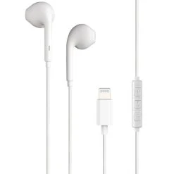 BIGBEN Écouteurs Lightning - Blanc