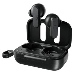 SKULLCANDY Écouteurs Sans Fil Bluetooth Avec étui De Charge - Dime True - Noir -PANASONIC shop B2CD 552