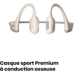 SHOKZ Casque OpenRun Pro Mini Beige -PANASONIC shop B2CD 957