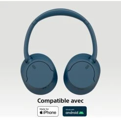 SONY Casque WH-CH720N Bleu 9 SONY Casque WH-CH720N Bleu -PANASONIC shop B2CD 987
