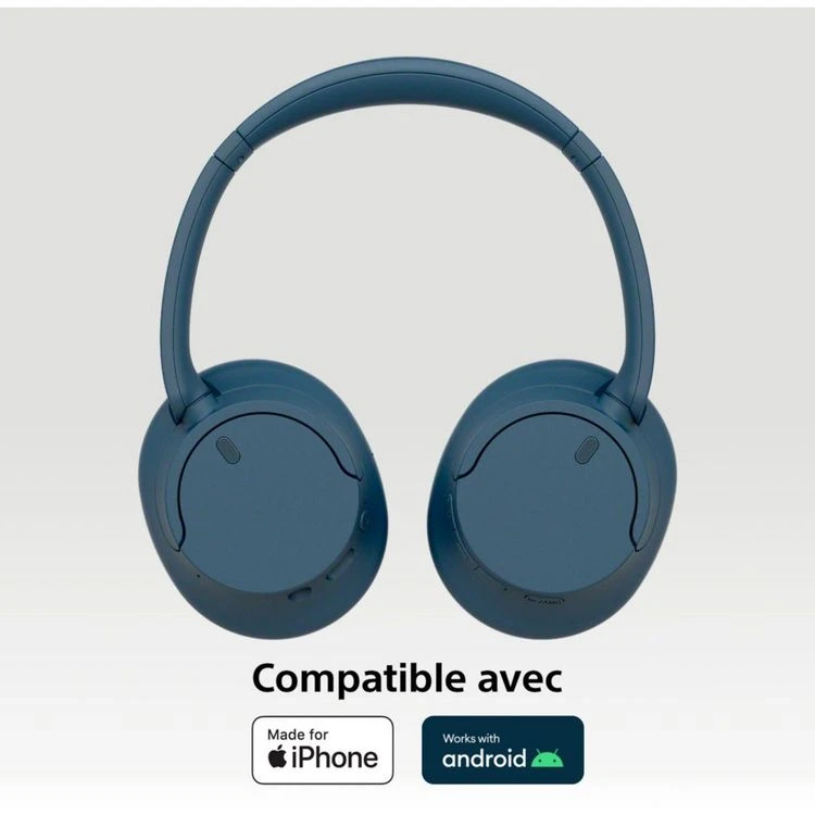 SONY Casque WH-CH720N Bleu 5 SONY Casque WH-CH720N Bleu – Image 5