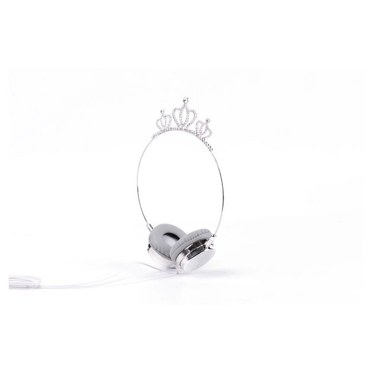 QILIVE Casque Audio Enfant Couronne - Argent - 141837 Q.1976 1 QILIVE Casque Audio Enfant Couronne - Argent - 141837 Q.1976